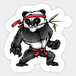 Panda commando Sticker